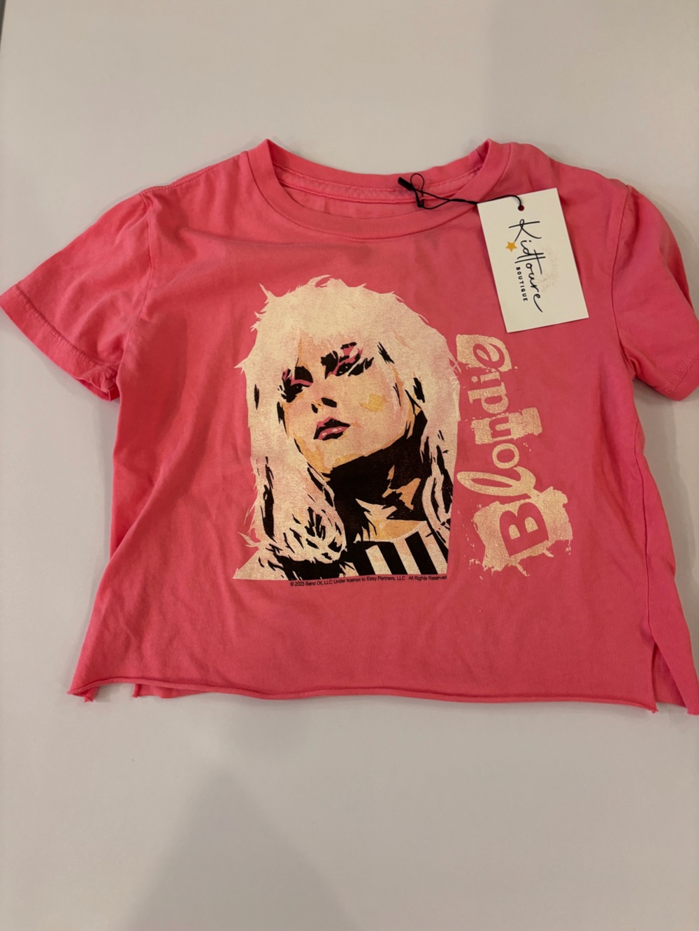 Rowdy Sprout Blondie Pink Graphic Tee